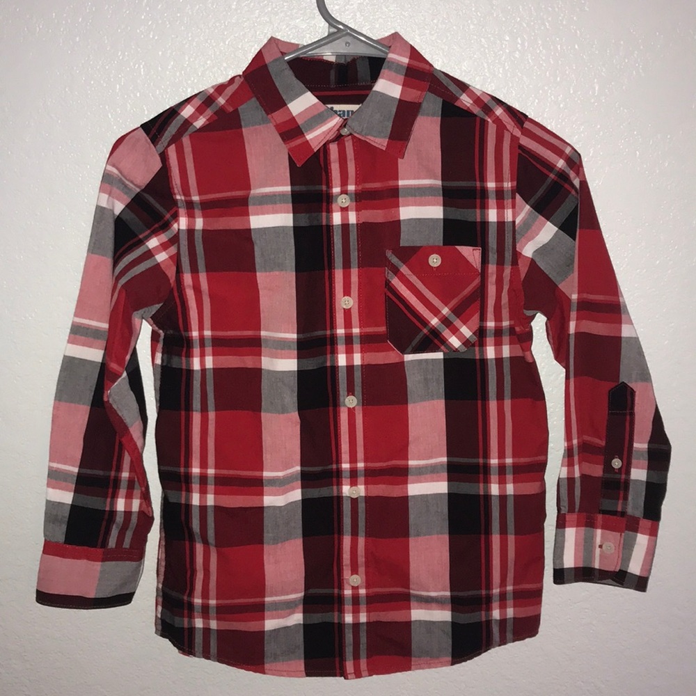 Boy’s Plaid Button down shirt